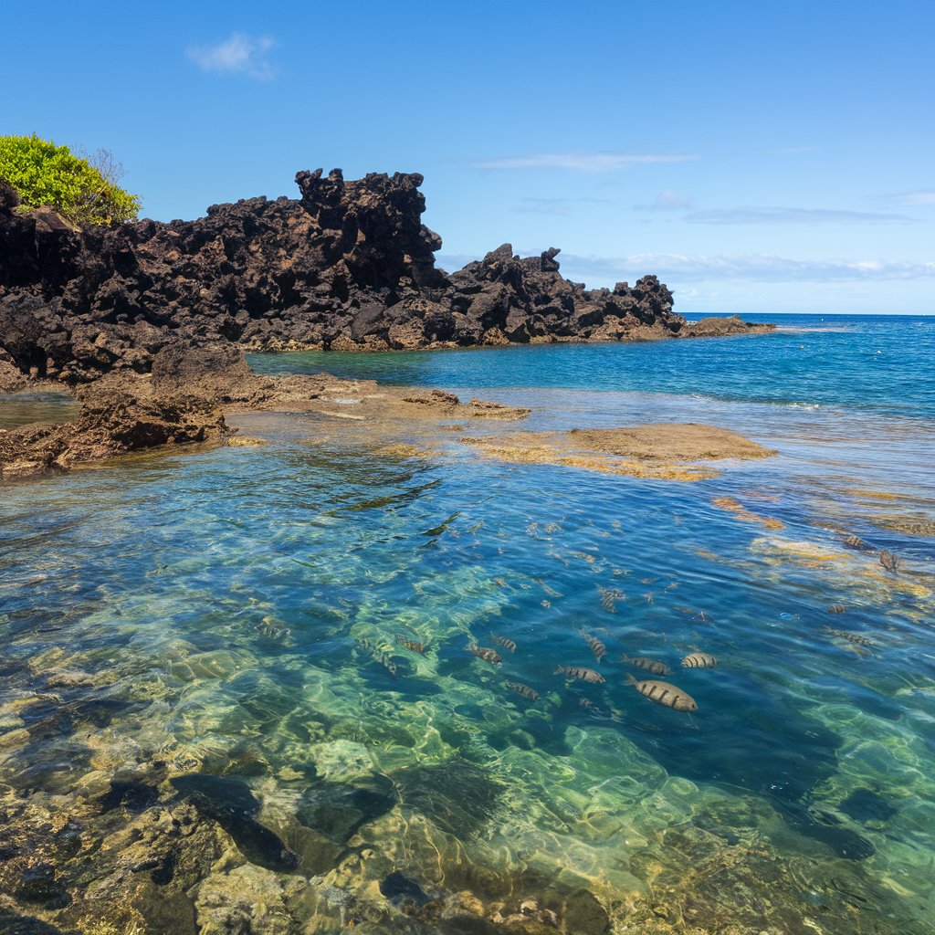 Snorkeling in Ahihi Kinau 