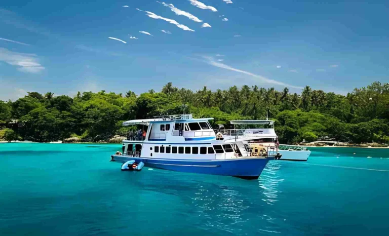 Scuba diver exploring vibrant marine life in the crystal-clear waters of the Galapagos Islands