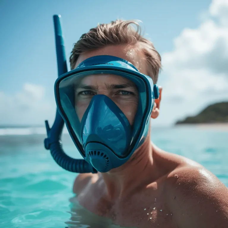 full face snorkel mask
